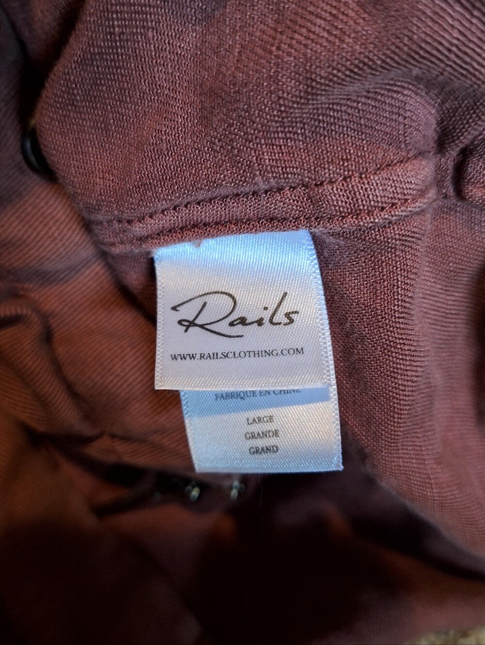 Rails Linen Blend Utility Jacket - Picture 5 of 5